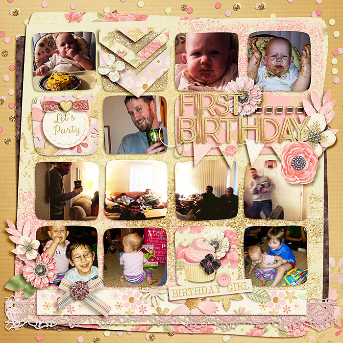 baby girls first birthday