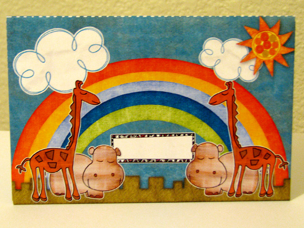 Baby Shower Envelope