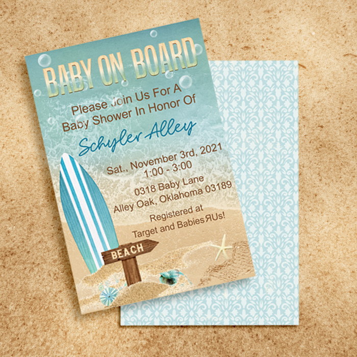 BABY SHOWER INVITE