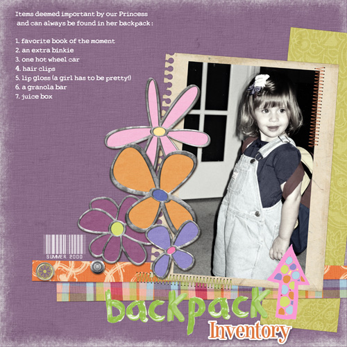 Backpack Inventory