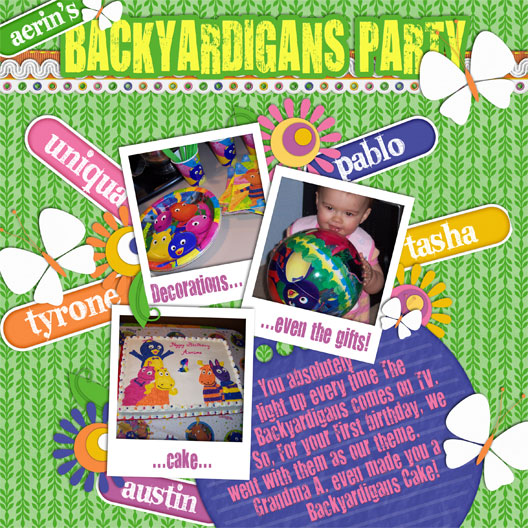backyardigans birthday