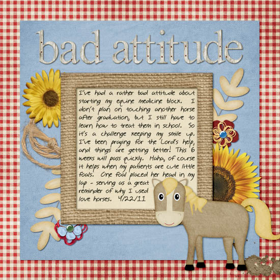 Bad Attitude struggles