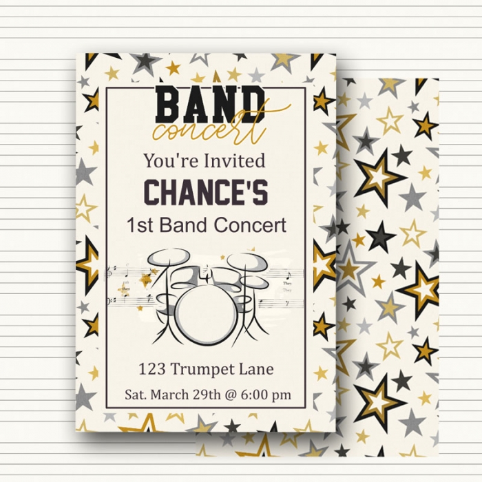 Band Concert Invite