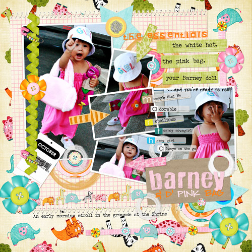 Barney and the Pink Bag