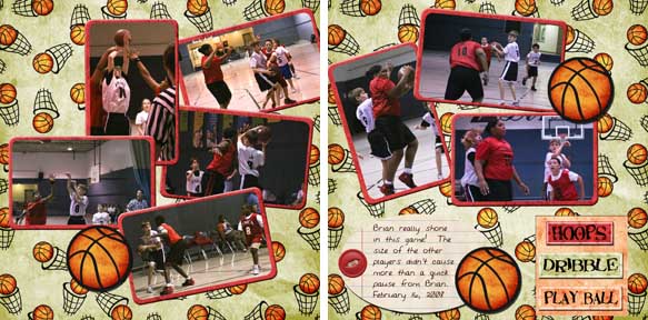 Basketball!  Shoot!
