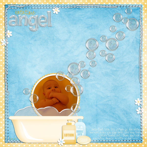 Bathtime Angel