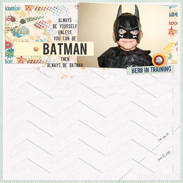 BATMAN = B7 (white space)