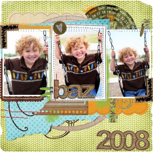 Baz on the swings (2008)