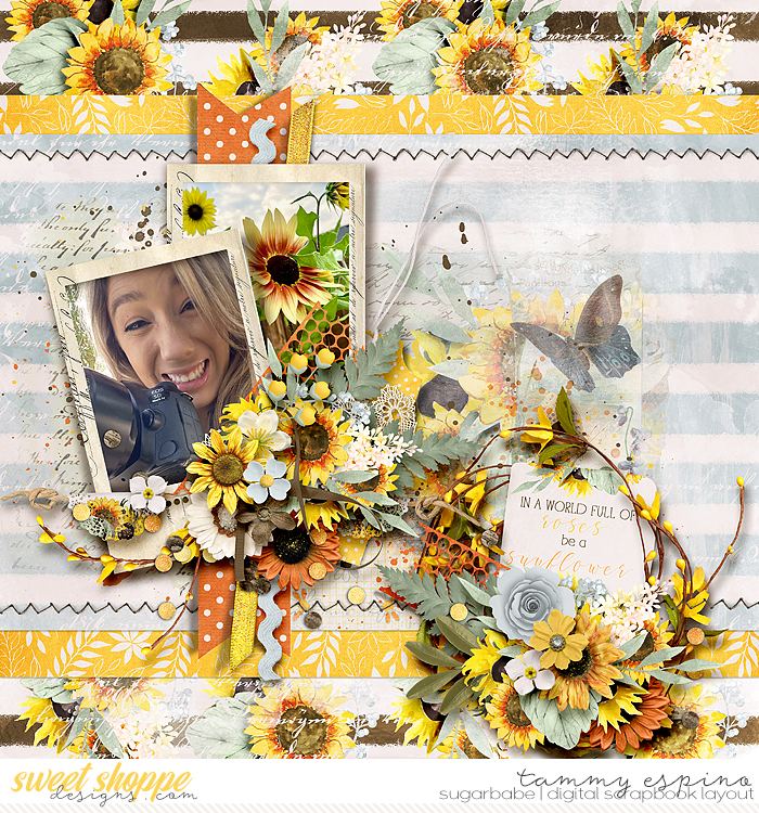 be a sunflower