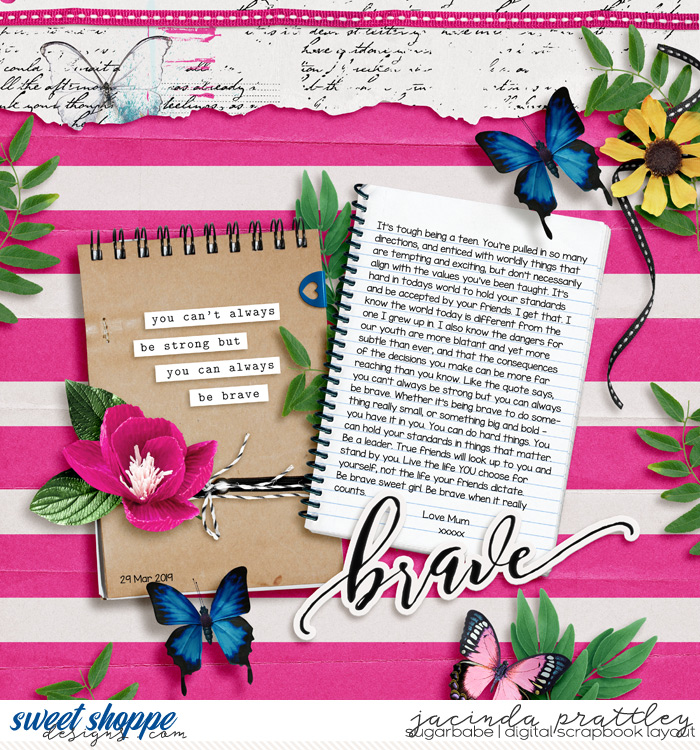 Be brave