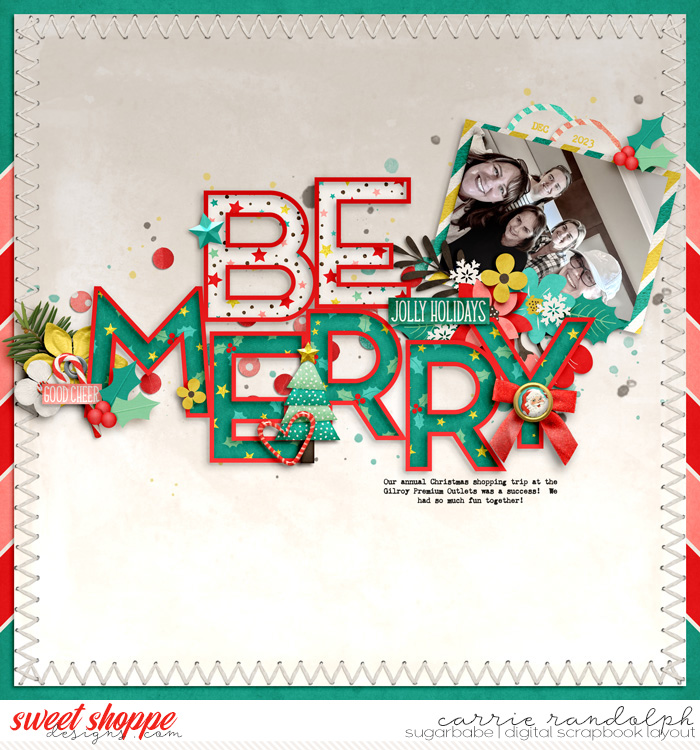 BE MERRY