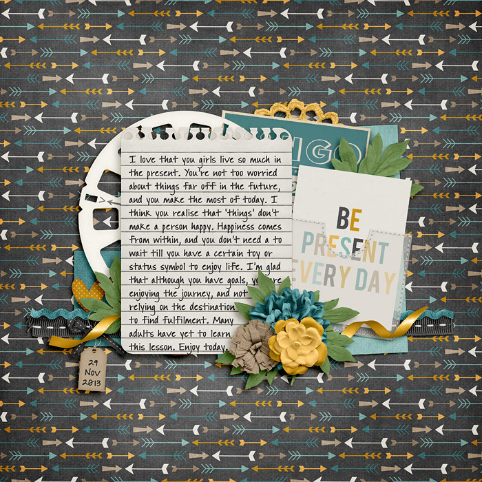 Be present every day