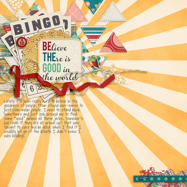 Be the good