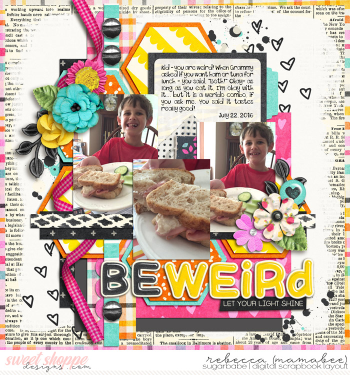 Be weird