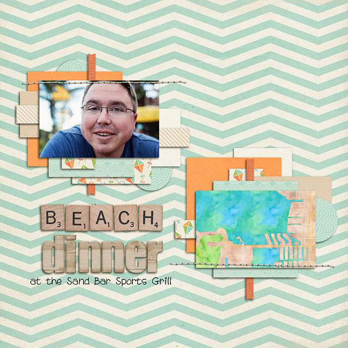 Beach Dinner (left)