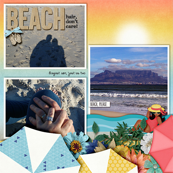 Beach hair