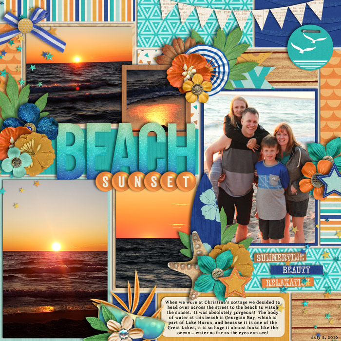 Beach Sunset