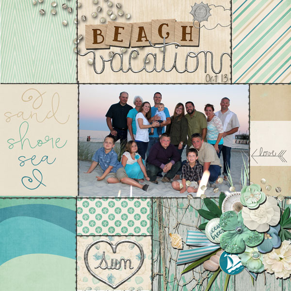 Beach vacation2013 cover