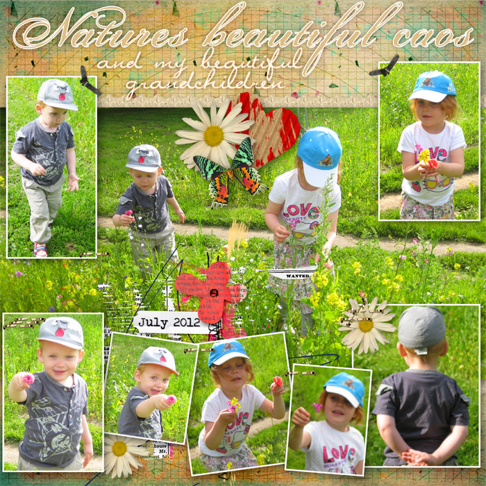 Beautiful caos and grandchildren