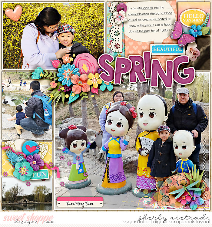Beautiful spring