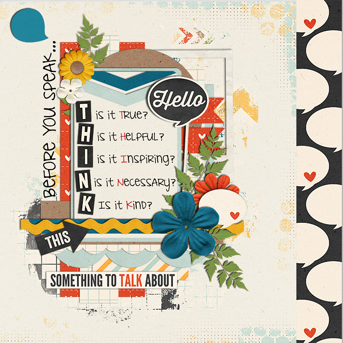 Before You Speak, Think!