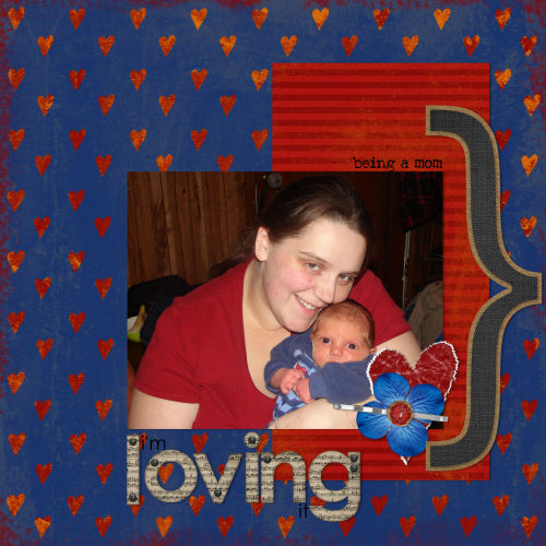 being a mom: i'm loving it