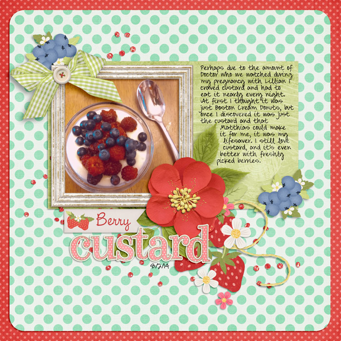 Berry Custard