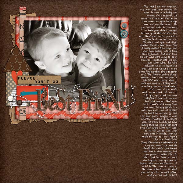 Best Friend {Please Don't Go}
