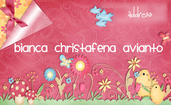 Bianca's Name Card