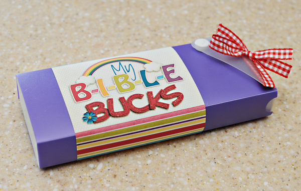Bible Bucks container