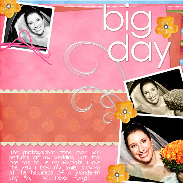 Big Day - Template Speed Scrap #2