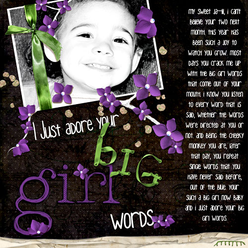 Big Girl Words