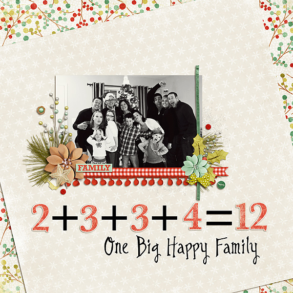Big Happy Family - Pinterest Challenge #32