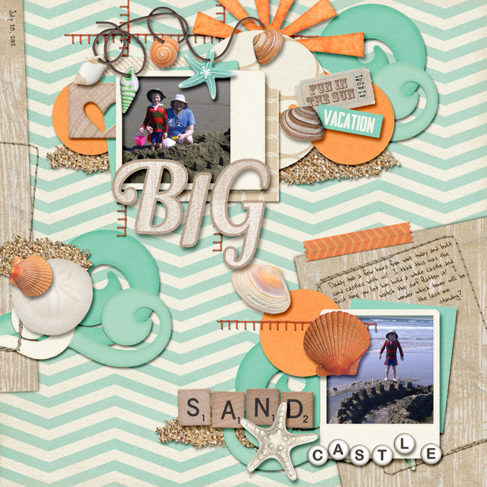 BIG Sand Castle