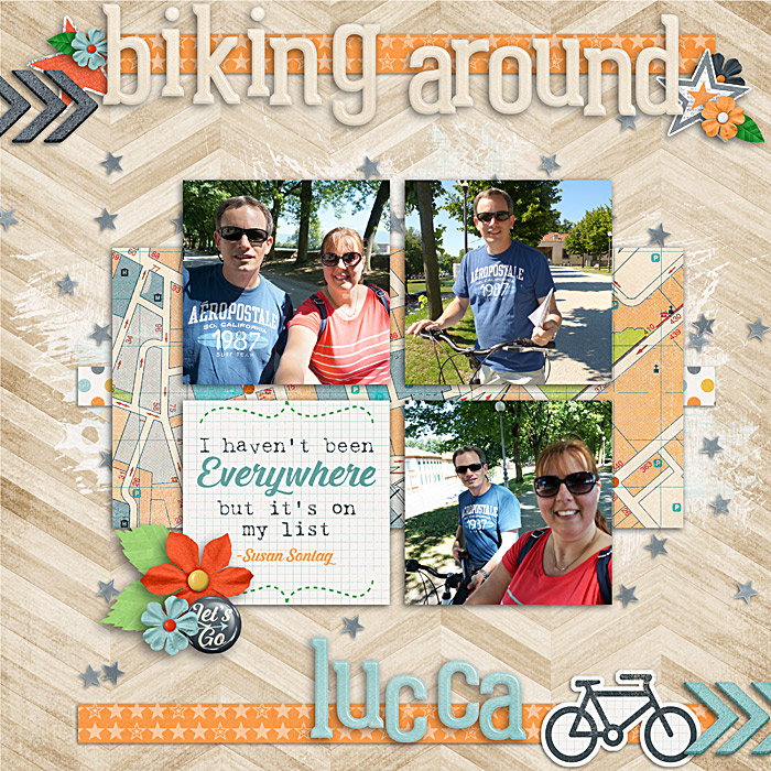 Biking Around Lucca
