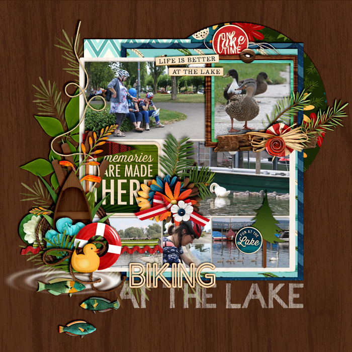 Biking at the Lake