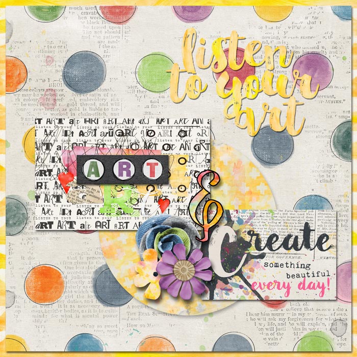 Bingo #14  prints & polka dots