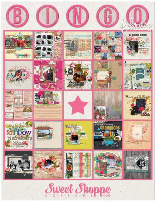 Bingo Card Februari