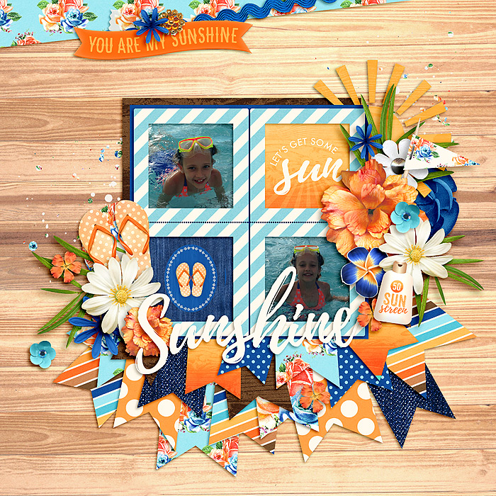 Bingo Challenge #16: Scraplift one of your first layouts