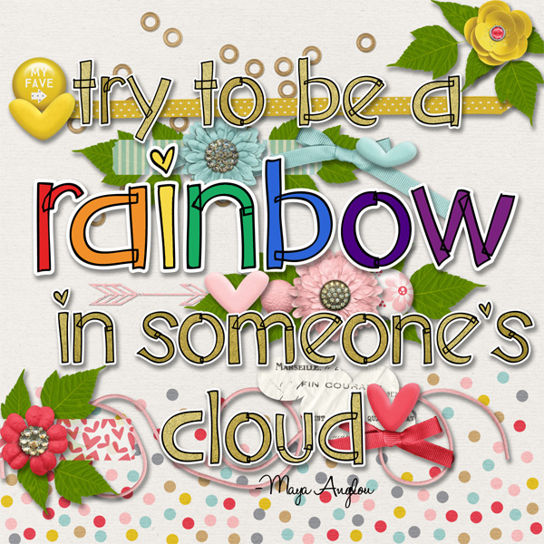 Bingo Feb Nr15: 'ROYGBIV: Rainbow'
