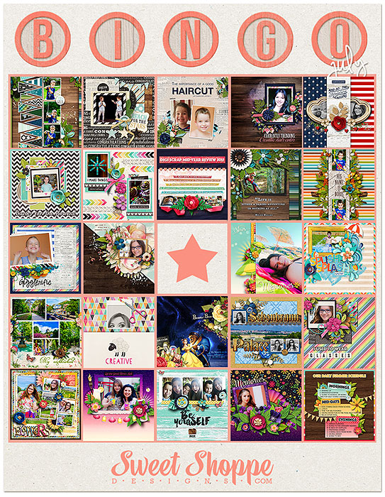 Bingo July 2015 - Blackout