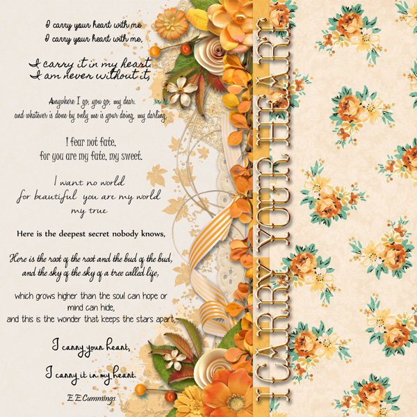 Bingo Sep10: 'I carry your Heart'