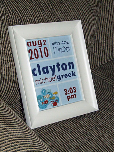 Birth Announcement