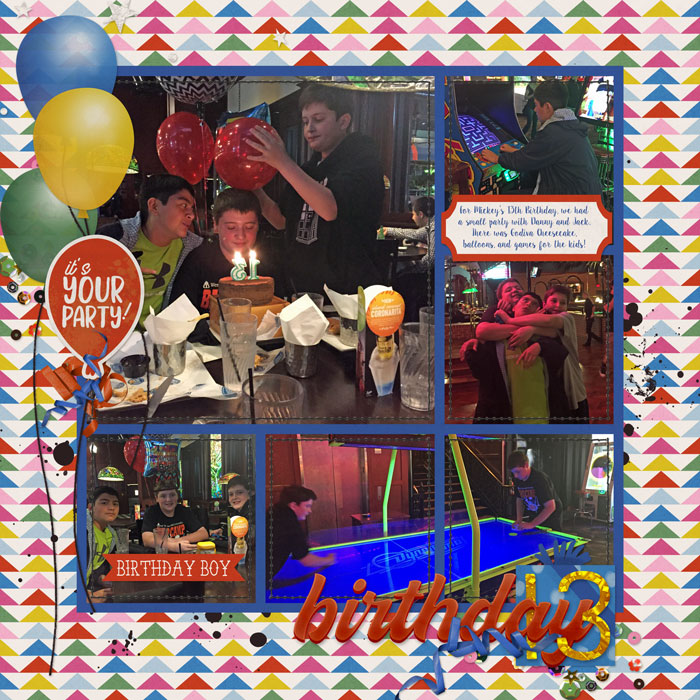 Birthday 13 May 2015