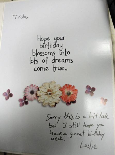 Birthday Bloom Card