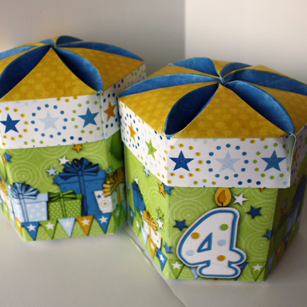 birthday cupcake boxes