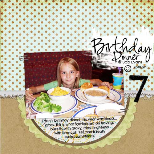 Birthday Dinner