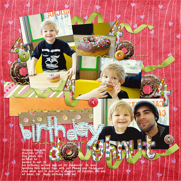 Birthday Doughnut