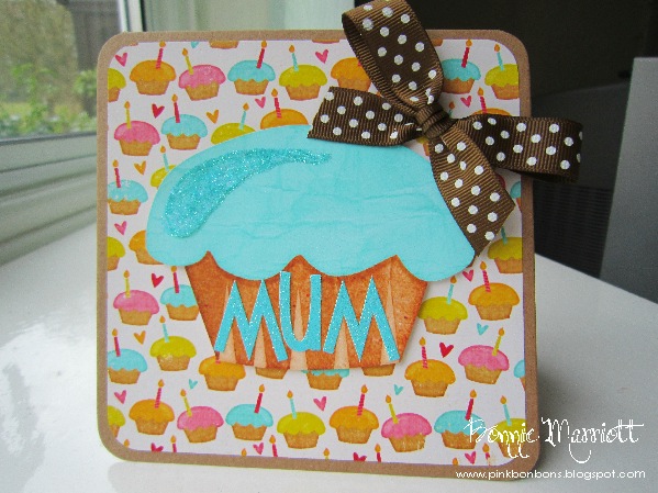 Birthday Girl Cupcake Card