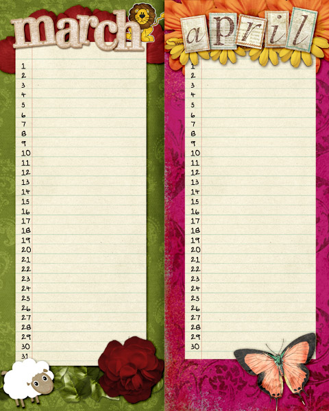 Birthday planner!